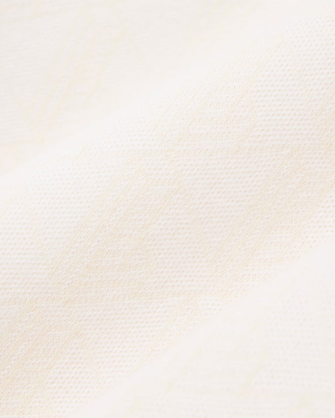Lacoste Kids Abito Polo Bianco e Beige con Logo per Bambine