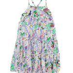 4GIVNESS Copricostume Abito Multicolor per Bambine (retro)