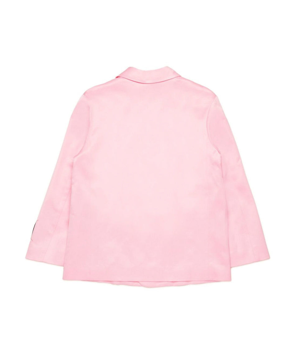 N°21 Kids Giacca Blazer Rosa Doppiopetto per Bambine