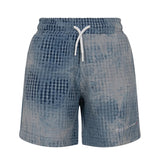 Msgm Kids Bermuda con Laccio Effetto Sbiadito per Bambini