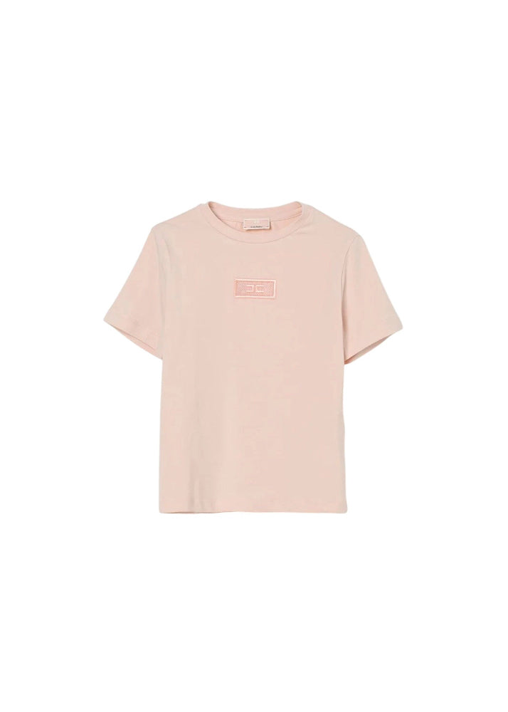 Elisabetta Franchi La Mia Bambina T-shirt Rosa per Neonate