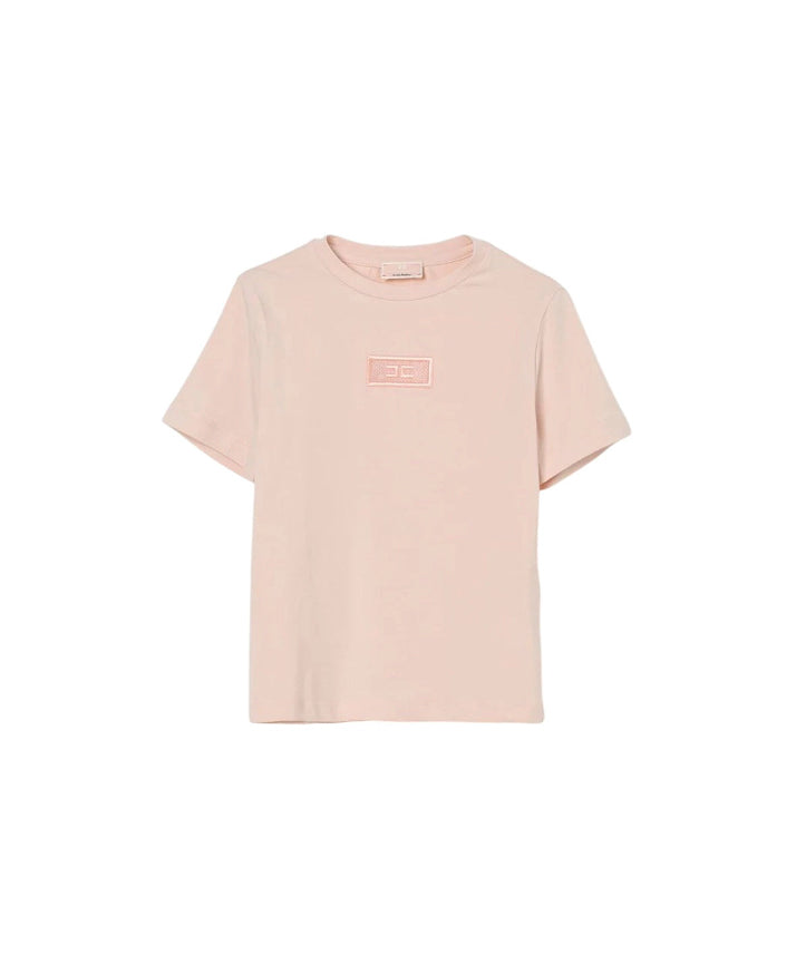 Elisabetta Franchi La Mia Bambina T-shirt Rosa per Neonate