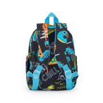 Tuc Tuc Zaino Nero/Multicolor per Neonati