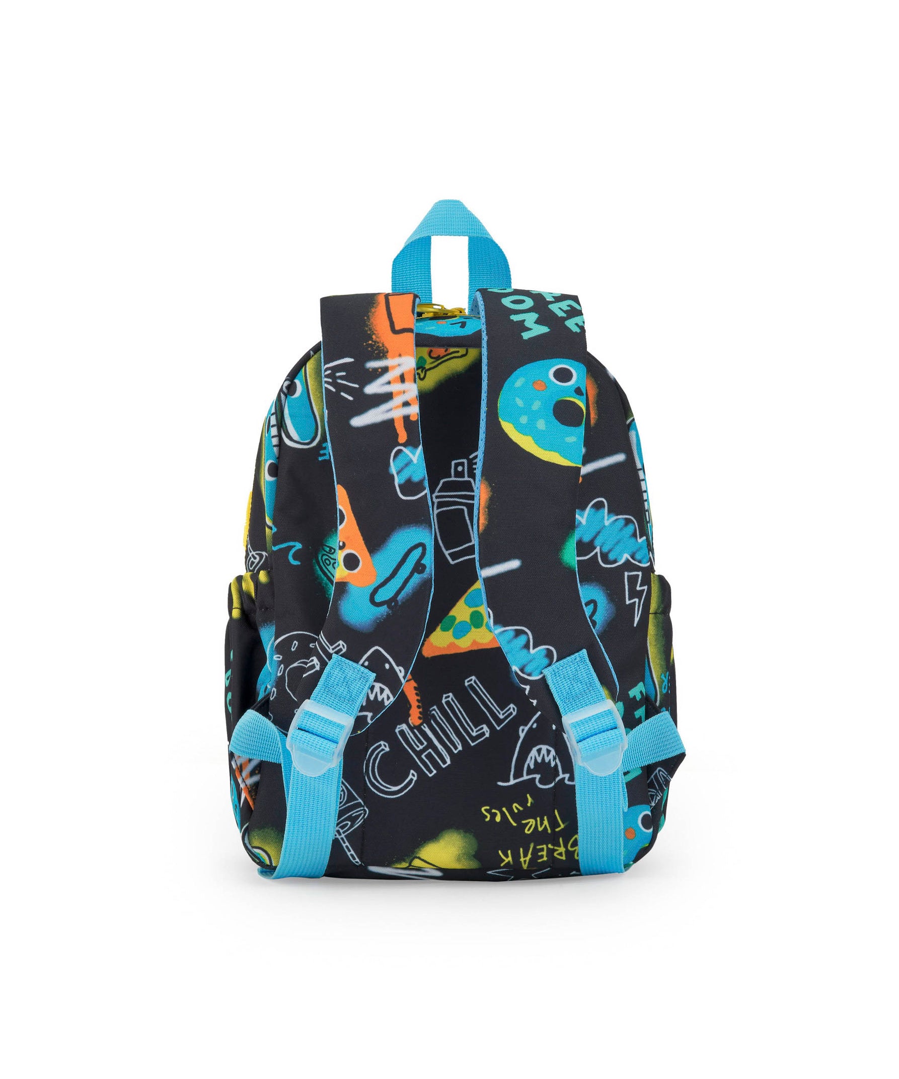 Tuc Tuc Zaino Nero/Multicolor per Neonati