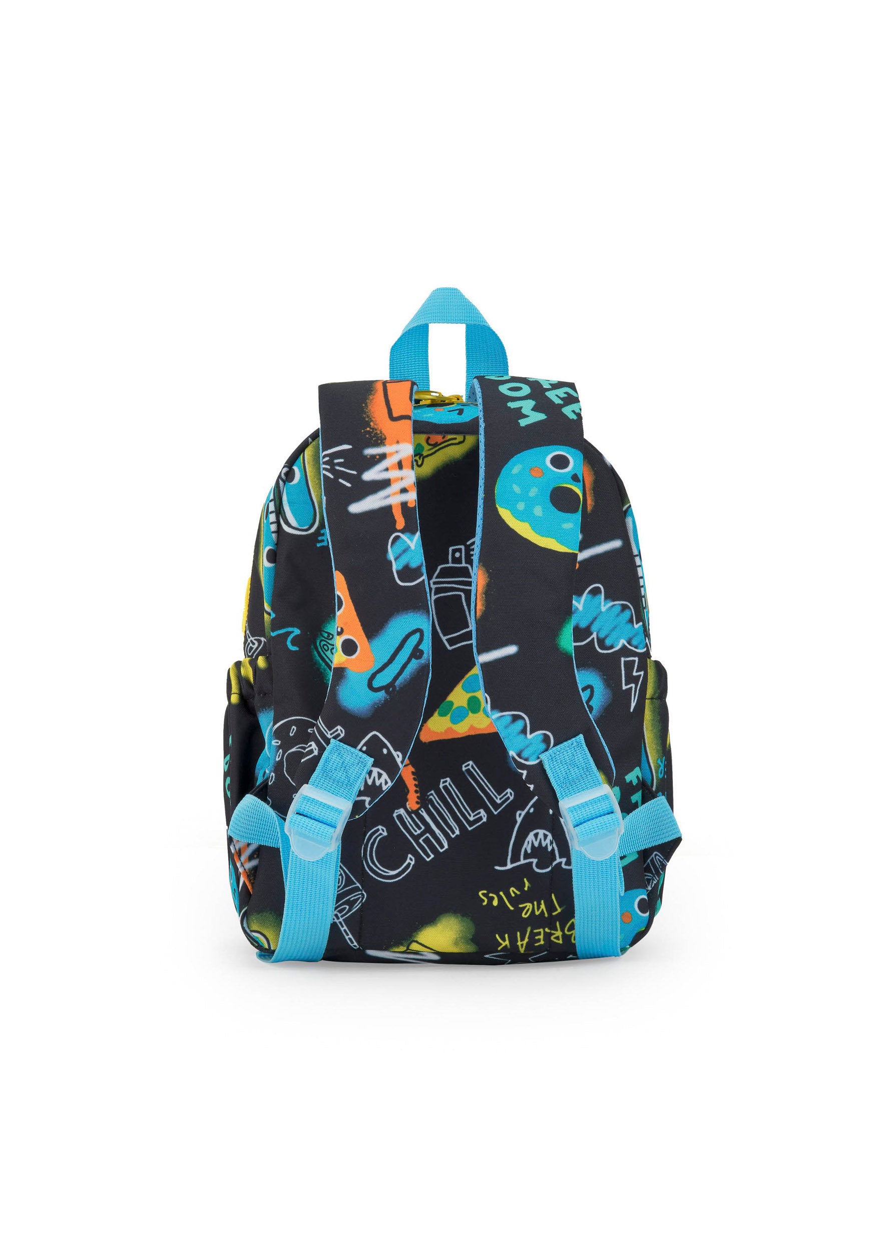 Tuc Tuc Zaino Nero/Multicolor per Neonati