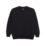 MSGM Kids Felpa Nera con Logo Neon per Bambine (retro)