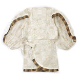 Cocò et Mamà Completo Selena Bianco/Beige per Bambine