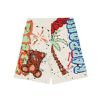 Barrow Kids Bermuda Crema con Stampa per Bambini