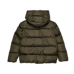 Dsquared2 Kids piumino Verde con Cappuccio e Logo Interno per Bambini