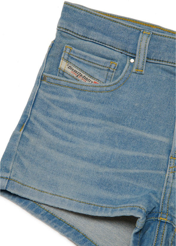 Diesel Kids Short in Denim per Bambine