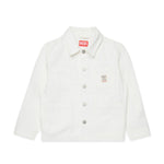 Diesel Kids Giacca in Denim Bianca per Bambini