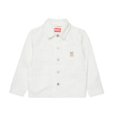 Diesel Kids Giacca in Denim Bianca per Bambini