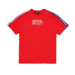 Dsquared2 Kids T-shirt Rossa con Banda Logata per Bambini