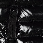Blauer Kids Giubbino Nero Lucido per Bambine (dettaglio)