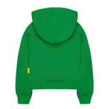 Barrow Kids Felpa Verde con Cappuccio con Stampa per Bambini (retro)