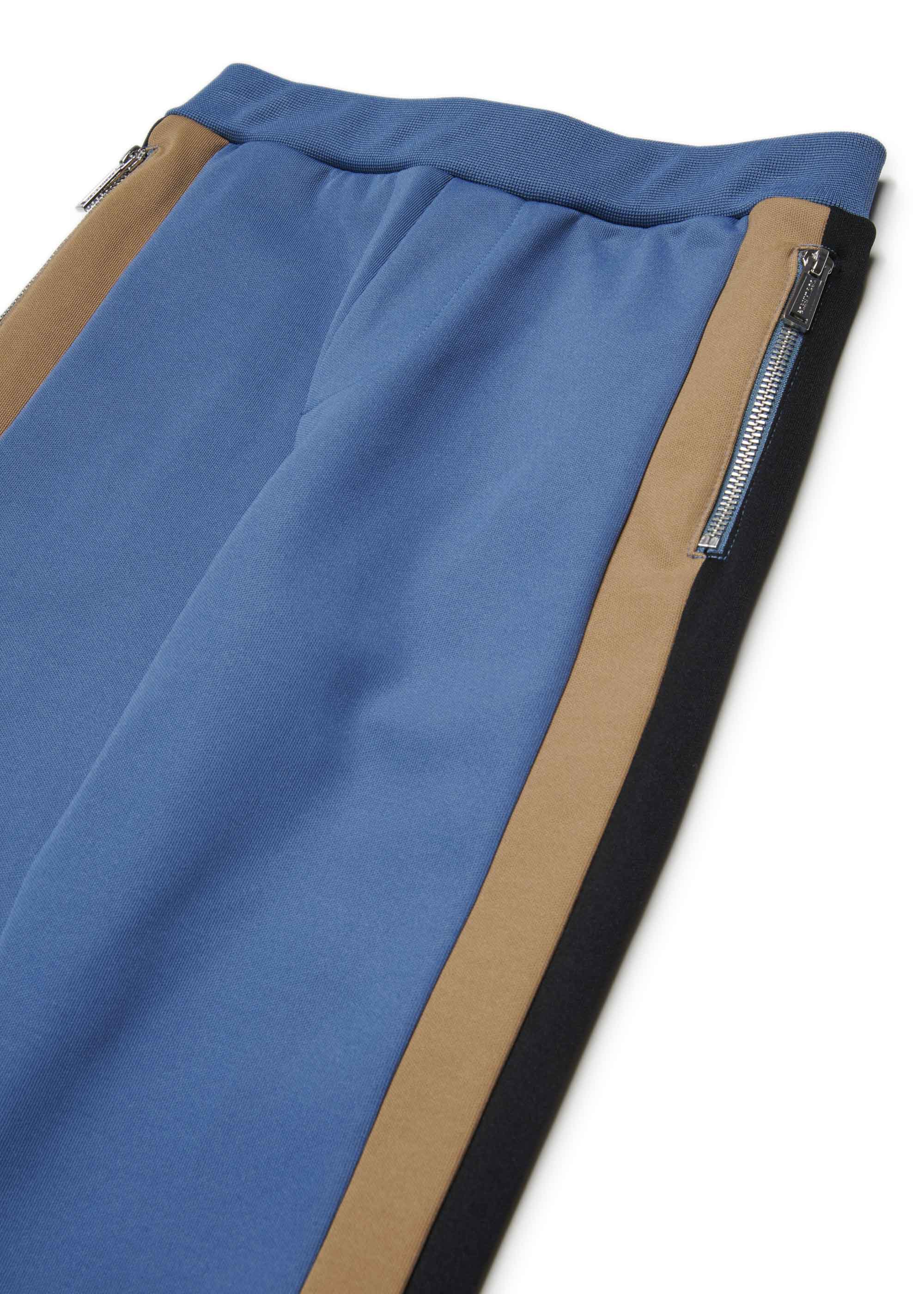 Dsquared2 Kids Pantaloni Lavagna Colorblock per Bambini