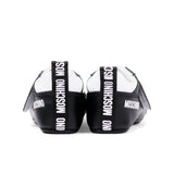 Moschino Kids Sneakers Nero e Bianco con Teddy Unisex