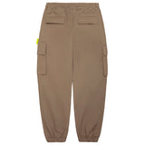 Barrow Kids Pantaloni Marroni con Strass per Bambine (retro)