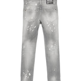 Dsquared2 Kids Jeans Denim Grigio per Bambine