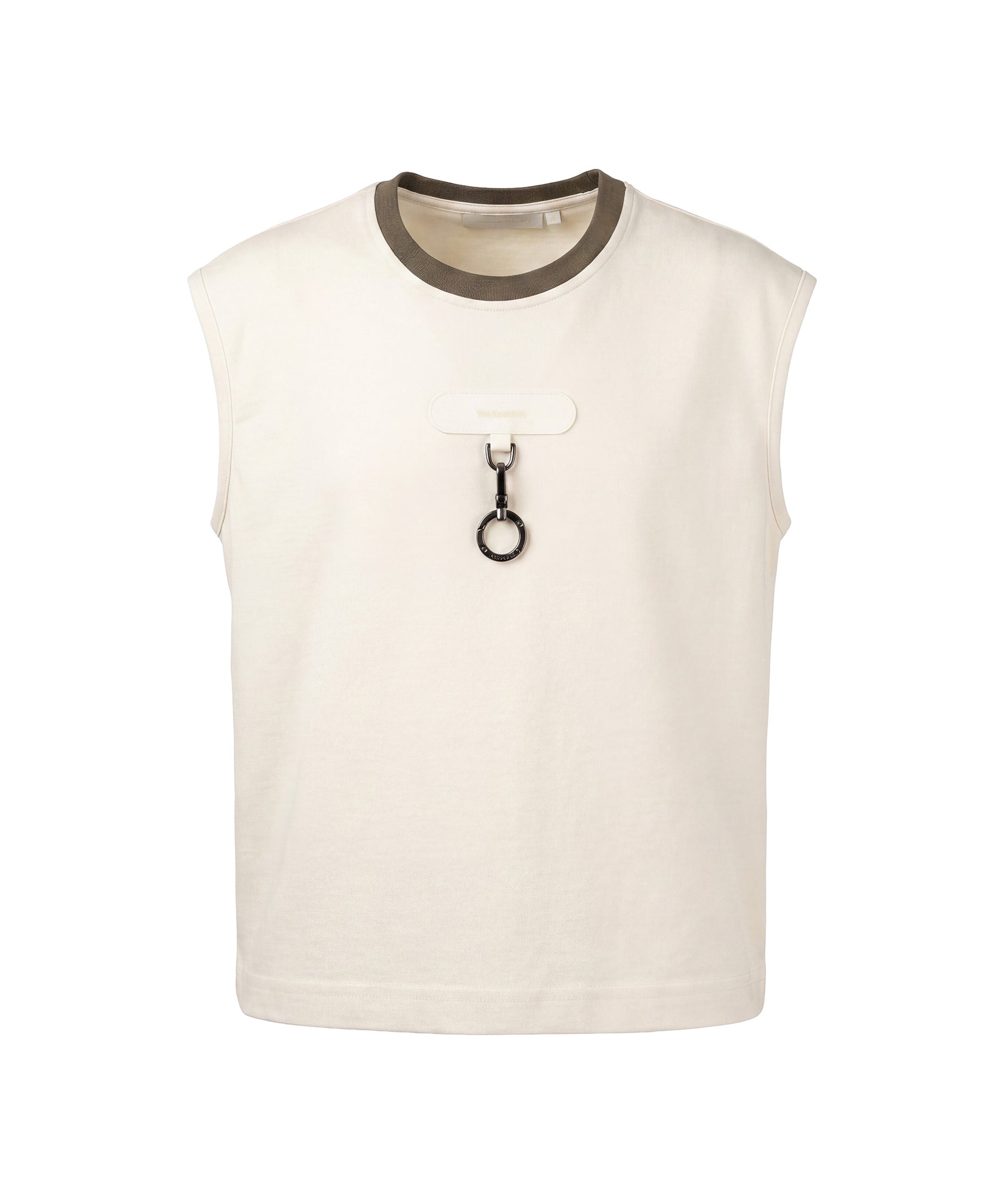 Yes London Kids Canotta con Logo e Dettaglio in Metallo per Bambini