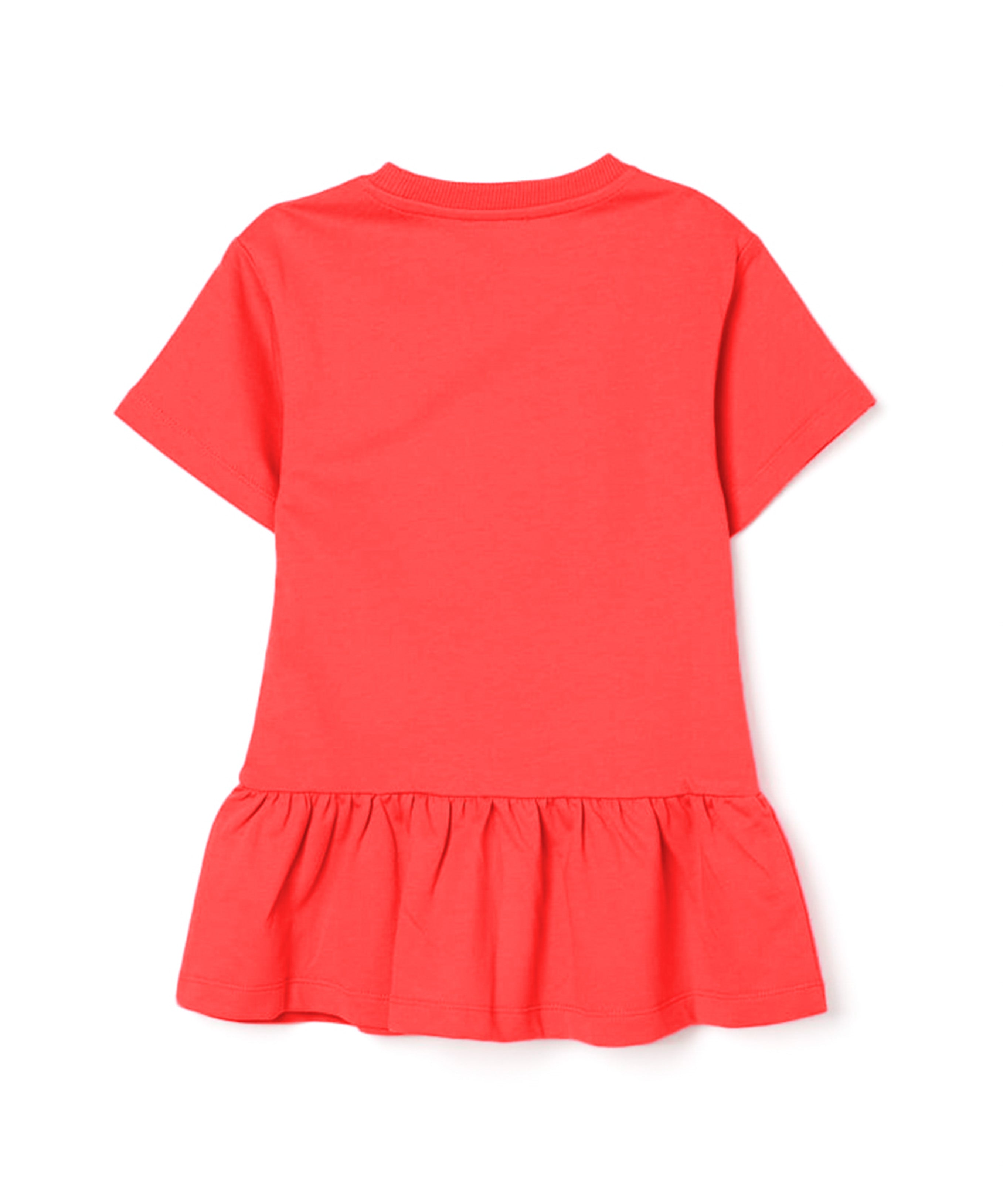 Moschino Kids Abito Rosso con Stampa Toy per Bambine