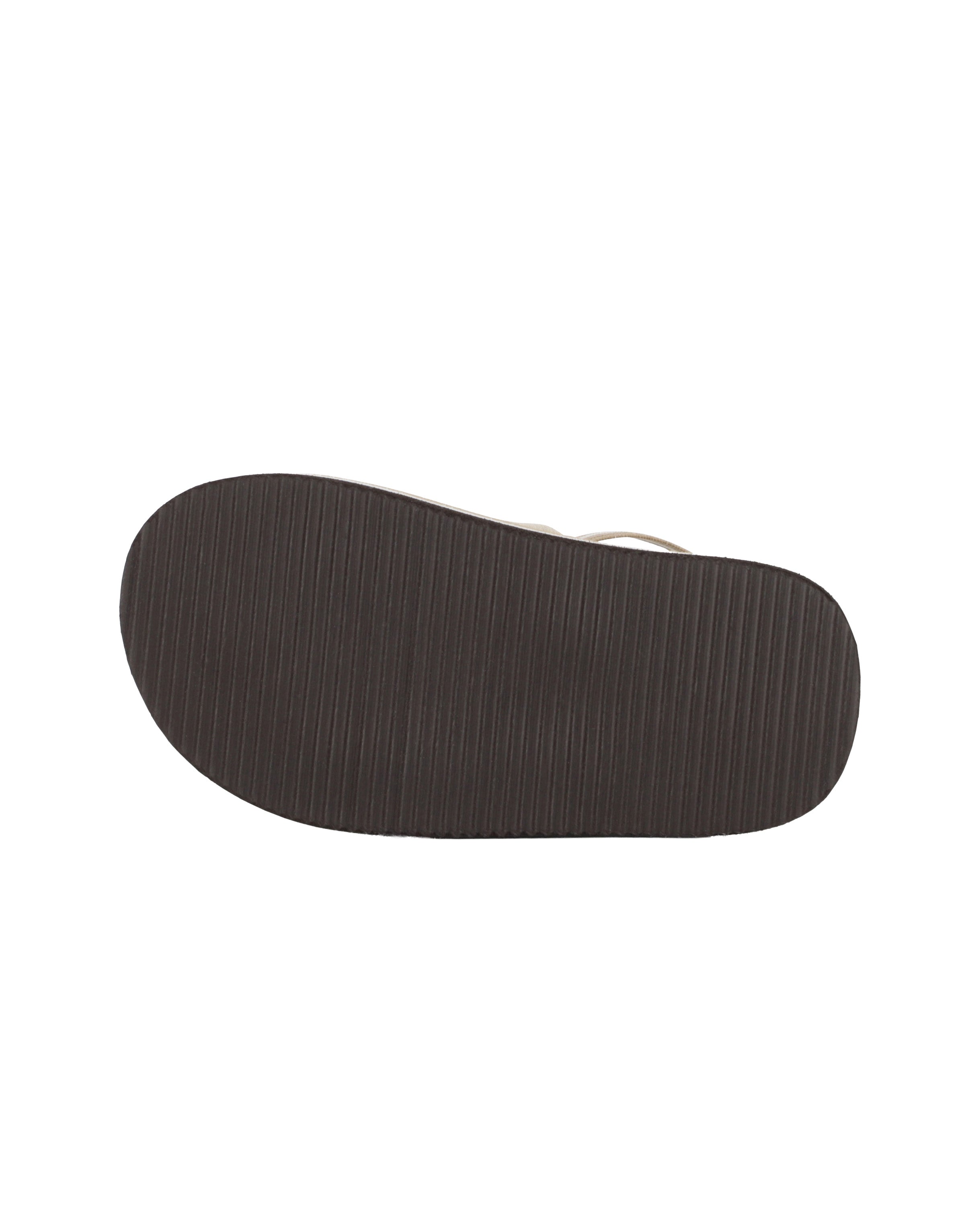 Boss Kids Ciabatte Beige con Chiusura a Strappo per Neonati