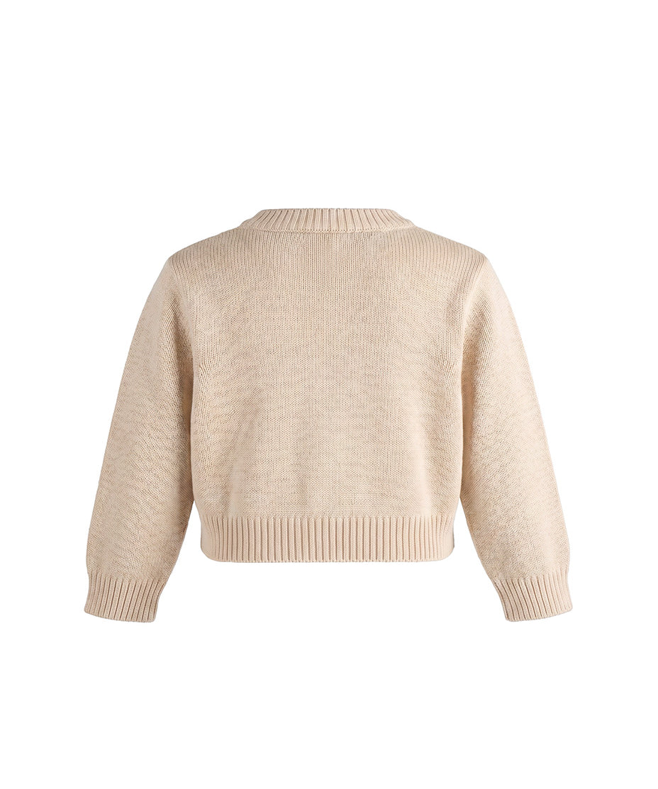 Elisabetta Franchi La Mia Bambina Cardigan Rosa Baby per Neonate