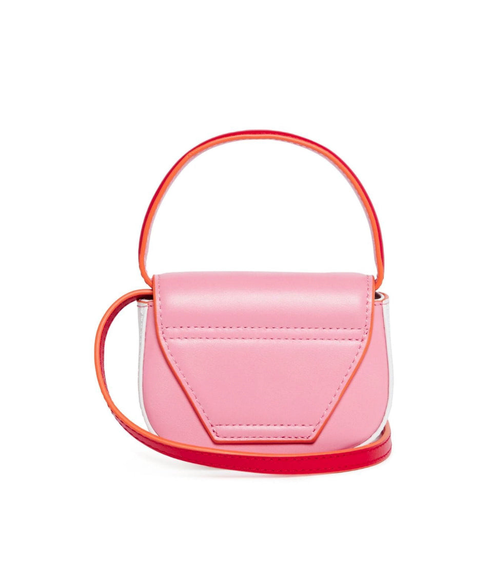 Diesel Kids Borsa a Spalla Rosa/Rossa 1DR per Bambine (retro)