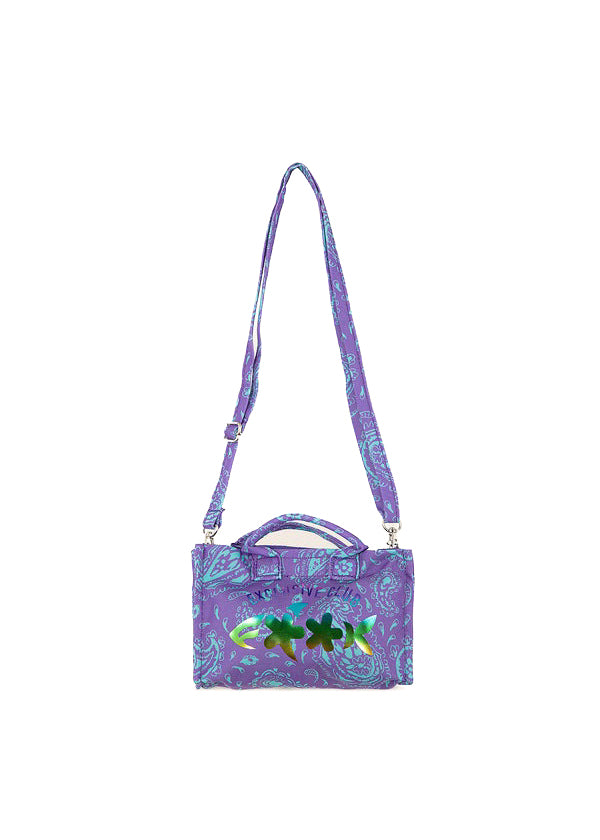 Effek Mini Borsa da Mare Fantasia Viola per Bambine