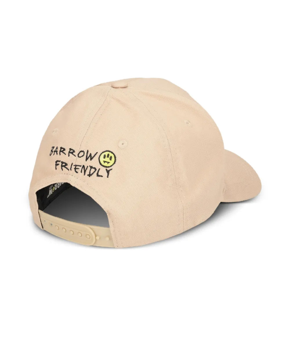 Barrow Kids Cappello Sabbia con Ricamo Teddy Unisex