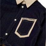 Dsquared2 Kids Abito in Gabardina Beige per Neonate (dettaglio)