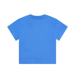 Moschino Kids T-Shirt Bluette con Logo Teddy Bear per Neonati