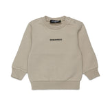 Dsquared2 Kids Felpa Grigio con Logo Unisex