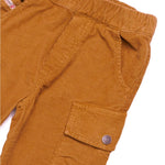 Diesel Kids Pantaloni Beige con Tasconi per Neonati (dettaglio)