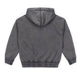 Iceberg Kids Felpa Piombo con Cappuccio con Logo in Rilievo per Bambini (retro)