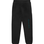 Iceberg Kids Pantaloni Joggers Neri con Logo per Bambini