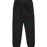 Iceberg Kids Pantaloni Joggers Neri con Logo per Bambini