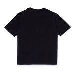 Diesel Kids T-shirt Nero con Logo Macro D per Bambini
