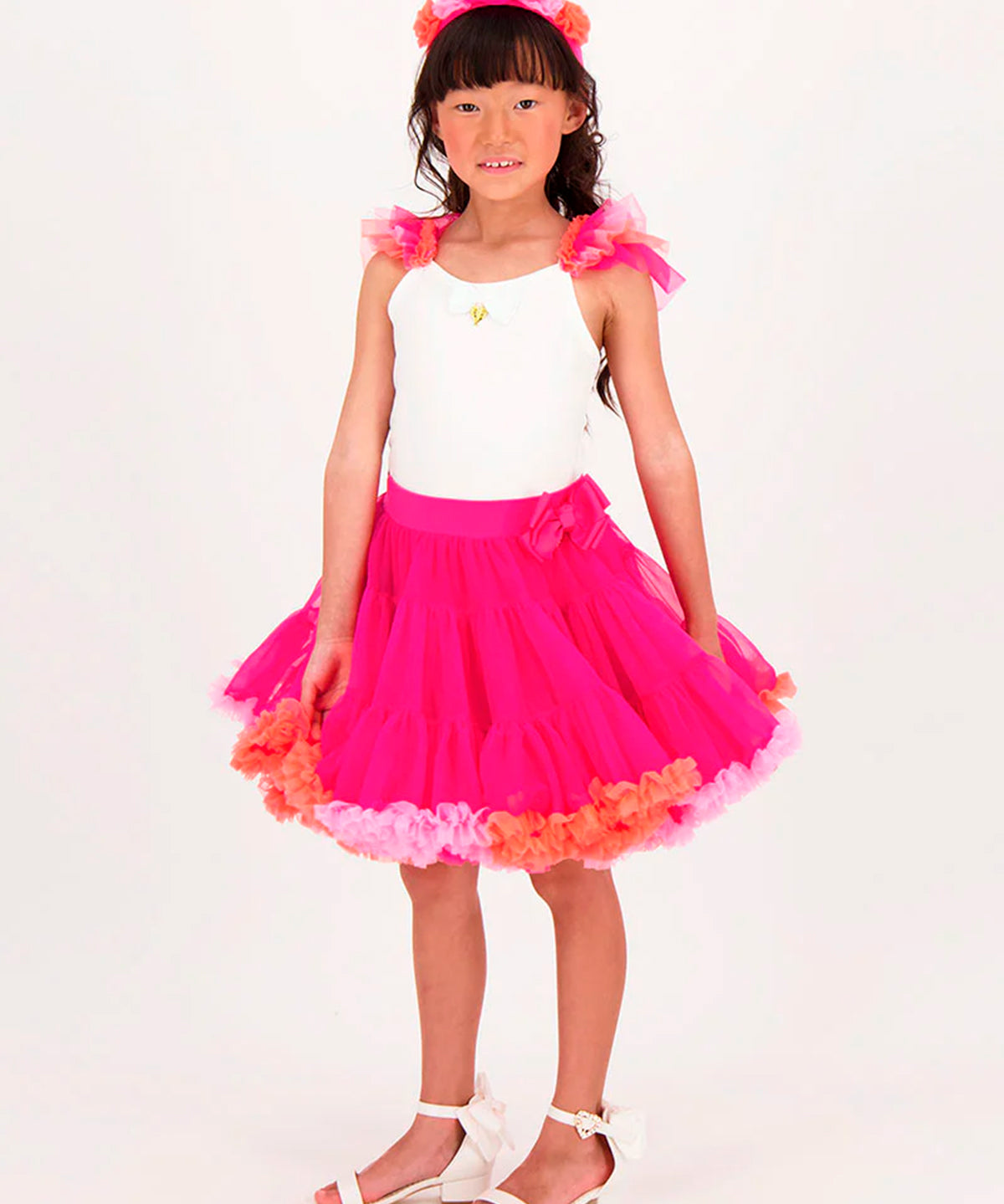 Angel's Face Top Panna per Bambine