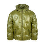 Twinset Kids Bomber Invernale Verde con Cappuccio per Bambine