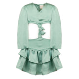 Cocò et Mamà Abito Salvia per Bambine