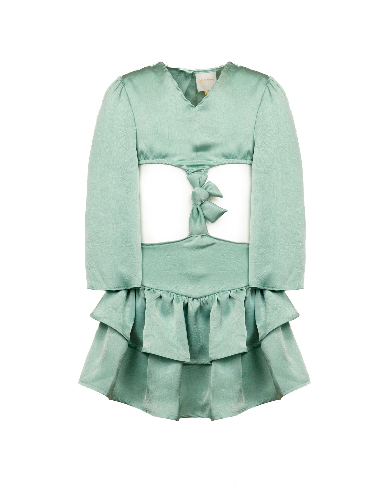 Cocò et Mamà Abito Salvia per Bambine