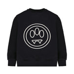 Barrow Kids Felpa Nero con Stampa Logo Unisex