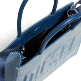 Diesel Kids Borsa in Denim con Logo per Bambine
