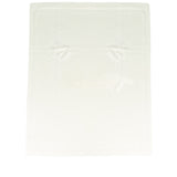 Blumarine Kids Coperta Culla Panna con Logo Ricamato per Neonate