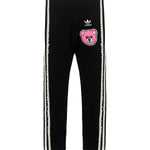 Adidas X Iconic Leggings Nero con Patch Bear e Perle per Bambine (fronte)