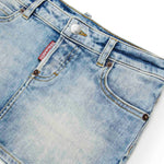 Dsquared2 Kids Gonna Denim Marmorizzata per Bambine