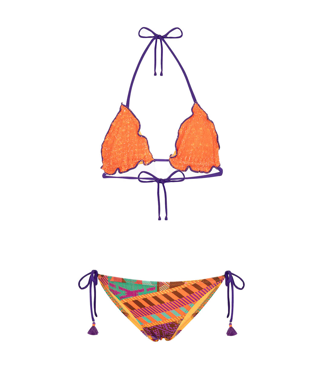 F**K Kids Costume a Triangolo Fantasia per Bambine