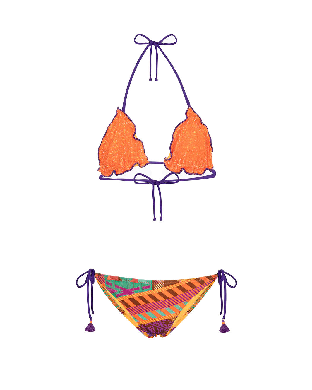F**K Kids Costume a Triangolo Fantasia per Bambine