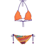 F**K Kids Costume a Triangolo Fantasia per Bambine